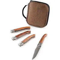 GSI Rakau Steak Knives Marron