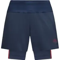 La Sportiva Short Ultra Distance M, Night Sky/Mountain Red, L, ZARS030B46R24L, Short de course en montagne pour homme -