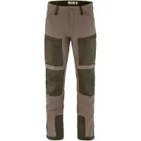 Fjall Raven - Pantalon résistant de randonnée - Keb Agile Trousers M Suede Brown Dark Olive en Coton - Taille XS/S - Marron