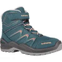 Lowa Boots 'Maddox Warm GTX' pétrole / rose ancienne / noir