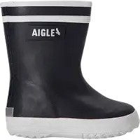 Aigle Bottes enfant BABY FLAC FUR 2 garcons - Bleu - 19