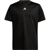 Adidas T-Shirt fonctionnel 'Essentials' noir / blanc