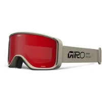 Giro Sagen Stacked Woman Ski Goggles Beige,Rouge Amber Scarlet/CAT2 Femme