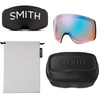 Smith - Masque de ski - 4D Mag Xl Black Chromapop Sun Green Mirror en Silicone - Noir
