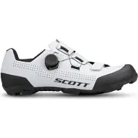 SCOTT - Chaussures de VTT pour pédale automatique - Shoe Mtb Team Boa White/Black - Taille 43 - Blanc