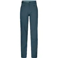 Ortovox - Pantalon de randonnée - Brenta Pants W Dark Arctic Grey pour Femme en Laine - Taille M - Gris