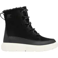 Sorel Bottes d'Hiver - Jeunesse Explorer III WP - Noir/Sea Sel - - 32 - Bottes d'Hiver