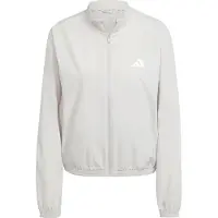 Adidas Train Essentials 3 Stripes Woven Warm Up Full Zip Sweatshirt Beige L / Regular Femme
