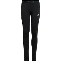 Adidas Pantalon de sport 'TECHFIT' noir / blanc