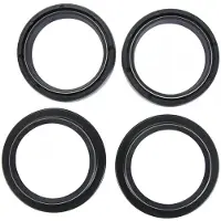 Moose Hard-parts Tm En 125/250 96-04 45x58.35x11mm Fork Dust Seal Kit Rouge,Noir