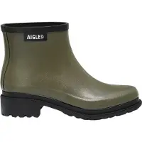Aigle Bottines 'Fulfeel low' olive / noir / blanc