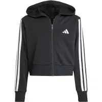Adidas Essentials Full Zip Sweatshirt Noir 9-10 Years Fille