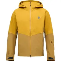 Black Diamond - Veste imperméable et respirante - M Recon Stretch Shell Amber Flax en Nylon - Taille XL - Jaune