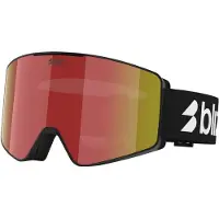 Bliz G001 Ski Goggles Noir Brown W Red Multi/CAT3