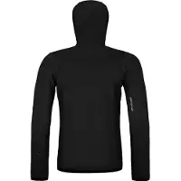 Ortovox - Polaire à capuche en laine de mérinos - Fleece Grid Hoody M Black Raven en Laine - Taille M - Noir