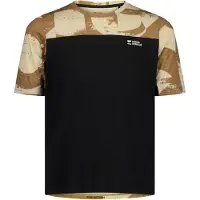 Mons Royale - T-shirt de VTT en laine de mérinos - Diversion Merino Jersey SS M Mr Grunge/Black pour Homme en Nylon - Taille M - Noir