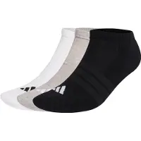 Adidas Chaussettes de sport 'Essentials' gris clair / noir / blanc