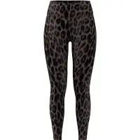 Adidas Optime Power Leopard 7/8 Leggings Marron,Gris L / Regular Femme