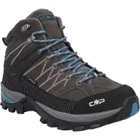 CMP Rigel Mid WP : Chaussures de sport pour hommes, chaussures de randonnée, couleur gris, modèle polyvalent pour le quotidien
