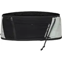Mammut Ceinture de trail Aenergy - Ceinture de trail respirante et fonctionnelle, couleur : noir-argent-sage, taille : L