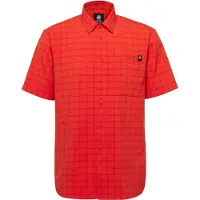 Mammut Lenni Short Sleeve Shirt Rouge L Homme