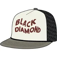 Black Diamond Casquette Flat Bill Trucker