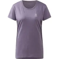 Haglöfs Ridge Hike Short Sleeve T-shirt Violet S Femme