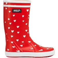 Aigle Boots 'Lolly Pop Play Unisex' rouge / noir / blanc