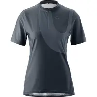 Gonso Adventure Halfzip Short Sleeve Jersey Gris 42 Femme