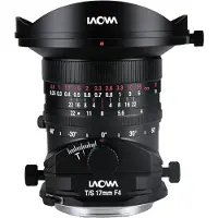 Laowa Objectif à Focale fixe 17mm f/4 Zero-D Tilt-Shift Noir pour Monture Fuji GFX