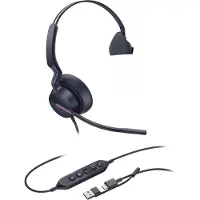 Yealink 1308184 Headset - UH46 Mono Teams USB-C/A
