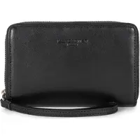 LANCASTER PARIS Porte-monnaies 'Lancaster Portefeuille à zippe cuir Paris PM Noir' noir