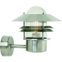 Nordlux Applique/Up Blokhus, acier inoxydable