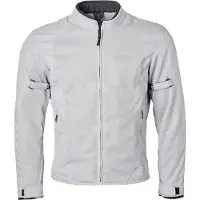 GMS-Moto FiftySix.7 Veste Textile Blanche Taille S