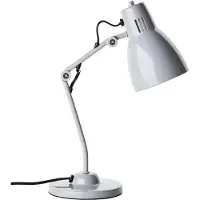 Brilliant Lampe de table Bailie gris