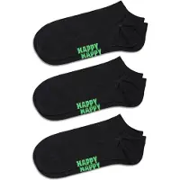 Happy socks Chaussettes vert fluo / noir
