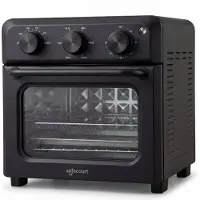Safecourt Kitchen Safecourt 6-in-1 Airfyer oven - 100% sans PFAS - 6 programmes - 80 à 230 degrés - Airfryer, baking, roasting, toasting, grilling & reheating - Black