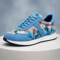 Lureaux Azure Bloom Runner - - Chaussures élégantes et colorées avec ou sans motif - pour hommes