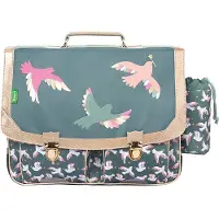 TANNS Cartable scolaire Tann's 2 boucles Les Fantaisies Noemie 38 cm Vert