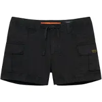 Superdry Pantalon cargo noir