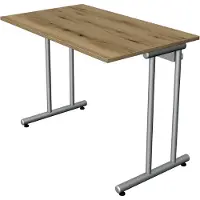 Kerkmann Büromöbelfabrik Smart office Bureau chêne rectangulaire (100 x 60 x 75 cm)