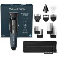 Rowenta X Series 700 TN9610, noir, universel, pour le nez et les oreilles, en acier carbone, moteur à courant continu, 7500 tours par minute