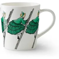 Design House Stockholm Elsa Beskow Mug Aunt Green | 40 cl with handle