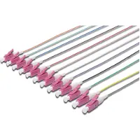 Digitus LWL Pigtails LC simplex OM4 12Stk 2.00m