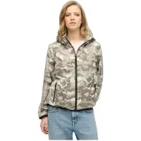 Superdry Veste mi-saison crème / kaki / olive / rose
