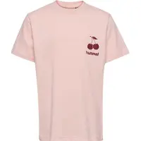 Hummel T-Shirt rose pastel / rouge foncé