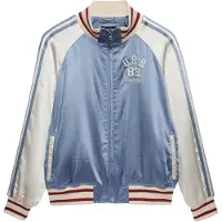 Superdry Veste mi-saison 'Suika' bleu / marine / blanc