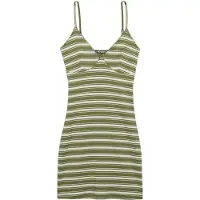 Superdry Robe d’été olive / blanc