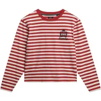 Superdry Country Club Stripe Long Sleeve T-shirt Rouge XL Femme