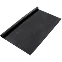vidaXL Revêtement de sol noir 1,2 x 5 m en caoutchouc